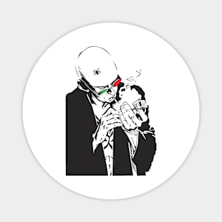 comic cartoons Spider Jerusalem Magnet